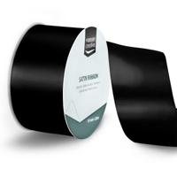Vaessen Creative • satijnlint 20mx50mm zwart - thumbnail