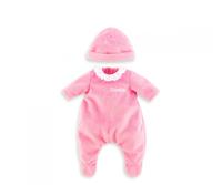 Corolle mon grand poupon - pyjama roze met muts, 36cm - thumbnail