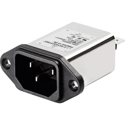 Schaffner FN9244-1-06 FN9244-1-06 Netfilter Met IEC-connector 250 V/AC 1 A (l x b) 48 mm x 22.5 mm 1 stuk(s)