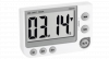 TFA 38.2024 Electronische Timer met magneet - Wit TFA 38.2024 Electronische Timer met magneet - Wit