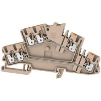 Weidmüller 2531290000 Doorgangsserieklem 5.10 mm Push-In-klem Beige 50 stuk(s) Piece - thumbnail