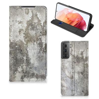 Samsung Galaxy S21 | Standcase | Beton Print Samsung Galaxy S21 | Standcase | Beton Print