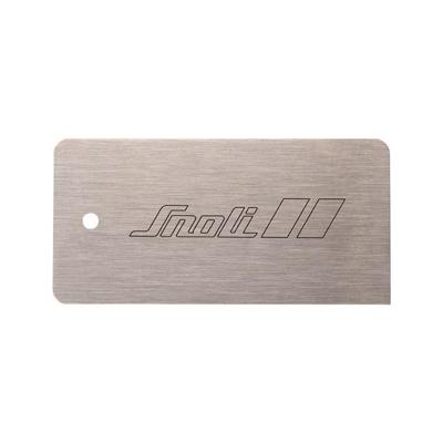 Snoli Steel Scraper Blade Met Etui Zilver