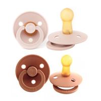 BIBS Fopspeen 6-18 Maanden Blush/Woodchuck - thumbnail