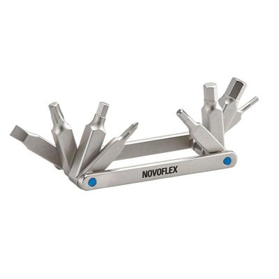 Novoflex Multitool met 8 Bitjes