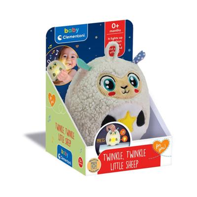Clementoni baby twinkle twinkle kleine schaap knuffel nachtlamp Clementoni baby twinkle twinkle kleine schaap knuffel nachtlamp
