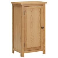Kast 45x32x85 cm massief eikenhout - thumbnail