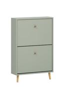 Schildmeyer Schoenenkast Bjarne (2 vakken, pistache) - thumbnail