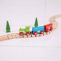 Bigjigs houten rails - flexibel, 2st. - thumbnail