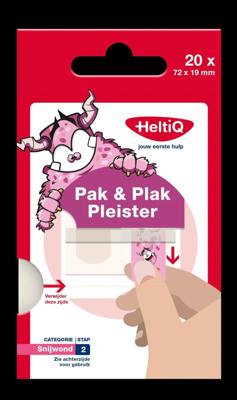 HeltiQ Pak & Plak Pleister Roze