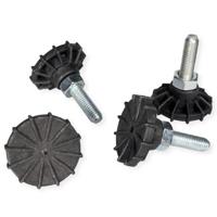 ROLINE 19-inch stelpoten, 4 stuks - thumbnail