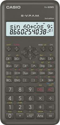 Wetenschappelijke rekenmachine Casio FX-82 MS2 Zwart Donker grijs Plastic