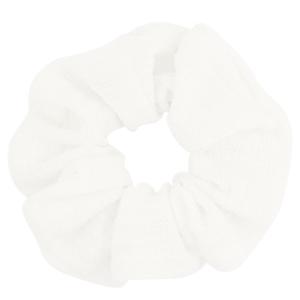 scrunchie Geweven White