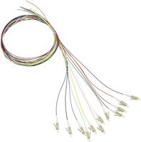 Equip Glasfaserkab. LC/PC Pigtail Multi Mode Duplex OM3 1.0m - thumbnail