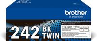 Brother Toner TN-242BKTWIN Origineel 2-pack Zwart 2500 bladzijden TN242BKTWIN - thumbnail