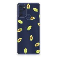 Motorola Moto G60s | Siliconen Case | Avocado - thumbnail