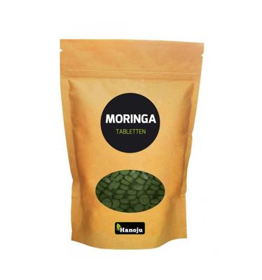 Hanoju Moringa oleifera heelblad 500mg 500 Tabletten Hanoju Moringa oleifera heelblad 500mg 500 Tabletten