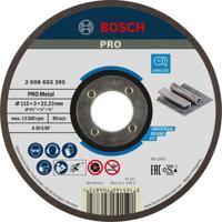 Bosch Accessoires Doorslijpschijf recht Expert for Metal AS 30 S BF, 115 mm, 22,23 mm, 3,0 mm 1 stuks - 2608603395 - thumbnail