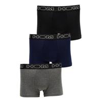 HOM 3-Pack Boxersline Zwart, Blauw, Grijs - thumbnail