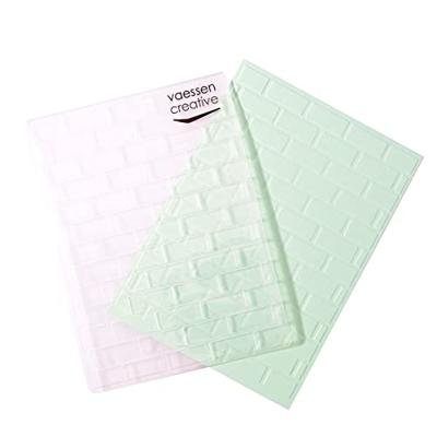 Vaessen Creative • embossing folder bakstenen muur