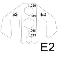 TOOLCRAFT PLE-0E2 Krimp-onderdelen Geschikt voor kabeltype: RG59, RG58, RG62, RG6 Geschikt voor merk: TOOLCRAFT PZ-500 - thumbnail