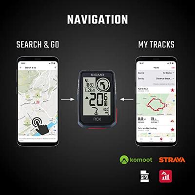 Sigma rox 2.0 gps zw/zw standaard stuurhouder + usb-c oplaadkabel