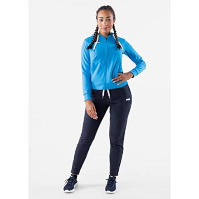 JAKO 6865K Jas Met Kap Base Kids - Jako-Blauw - 152 - thumbnail
