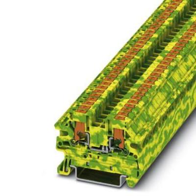 Phoenix Contact 1078963 Aardingsklem 5.2 mm Push-In-klem Groen, Geel 50 stuk(s) Phoenix Contact 1078963 Aardingsklem 5.2 mm Push-In-klem Groen, Geel 50 stuk(s)