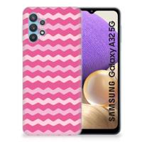 Samsung Galaxy A32 5G | TPU bumper | Waves Pink - thumbnail
