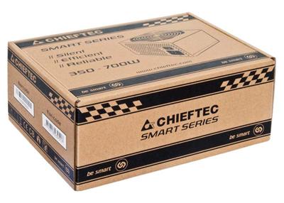 Chieftec Smart GPS-500A8 power supply unit 500 W 20+4 pin ATX ATX Zwart