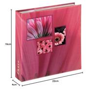 Hama Memo Slip-in Album Singo Roze 10x15/200 Foto's - thumbnail