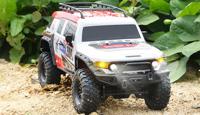 Amewi Dirt Climbing SUV Race 1:10 Brushed RC auto Elektro Crawler 4WD RTR 2,4 GHz Incl. accu en lader, Met lichteffect, Incl. batterijen - thumbnail
