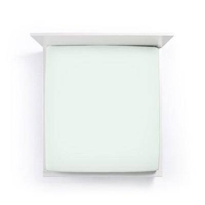 Bella Donna Bella Donna Jersey La Piccola Topperhoeslaken 120x190-200 cm pastelgroen-0629