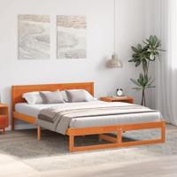 Bedframe Wasbruin 140 x 200 cm Massief grenenhout - thumbnail