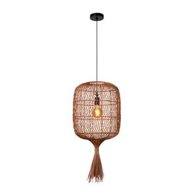 Lucide GARVE - Hanglamp - Ø 40 cm - 1xE27 - Okergeel