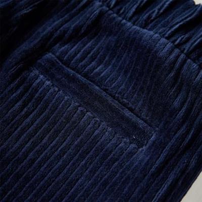 Kinderbroek 104 ribfluweel marineblauw Kinderbroek 104 ribfluweel marineblauw