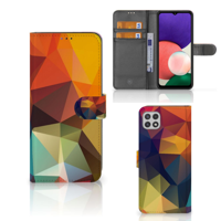 Samsung Galaxy A22 5G | Book Case | Polygon Color - thumbnail