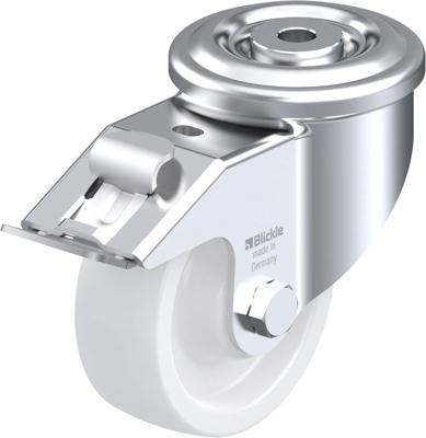 Blickle LKR-SPO 100G-FI Zwenkwiel met rem Wieldiameter: 100 mm Draagvermogen (max.): 350 kg 1 stuk(s) Blickle LKR-SPO 100G-FI Zwenkwiel met rem Wieldiameter: 100 mm Draagvermogen (max.): 350 kg 1 stuk(s)