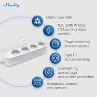 Shelly Power Strip 4 Gen4 weiß Stopcontact - thumbnail