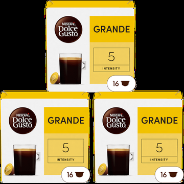 NESCAFÉ Dolce Gusto, Koffie Grande , 3 x 16 capsules bij Jumbo