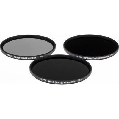 Hoya 62mm ND Essentials Filter Kit 8/64/1000