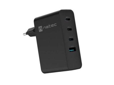 NATEC NUC-2234 oplader voor mobiele apparatuur Laptop, Smartphone Zwart AC Snel opladen Binnen