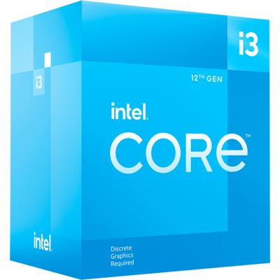 Intel® Core™ i3 i3-12100F 4 x 3.3 GHz Processor (CPU) boxed Socket: Intel LGA 1700 Intel® Core™ i3 i3-12100F 4 x 3.3 GHz Processor (CPU) boxed Socket: Intel LGA 1700