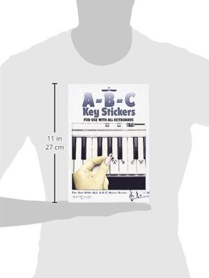 Hal Leonard ABC toetsen stickers