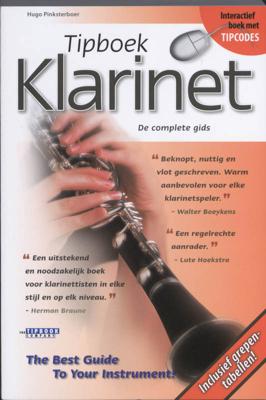 Tipboek klarinet met tipcodes