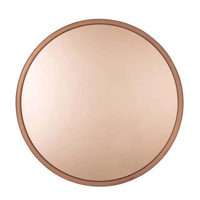 Zuiver Ronde Spiegel 'Bandit' 60cm, kleur Koper Zuiver Ronde Spiegel 'Bandit' 60cm, kleur Koper
