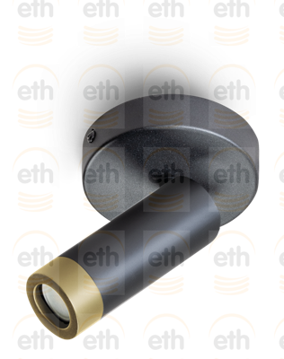 ETH Enkele spotMiller zwart - 05-SP1360-30