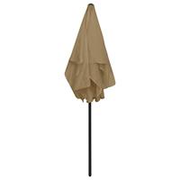 Strandparasol 180x120 cm taupe - thumbnail