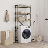 Wasmachinekast 67x25x163 cm bewerkt hout sonoma eikenkleurig - thumbnail