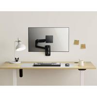 SpeaKa Professional SP-MM-990 Monitor-wandbeugel 1-voudig 43,2 cm (17) - 124,5 cm (49) Zwart In hoogte verstelbaar, Kantelbaar en zwenkbaar - thumbnail